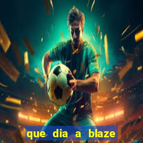 que dia a blaze paga o cashback